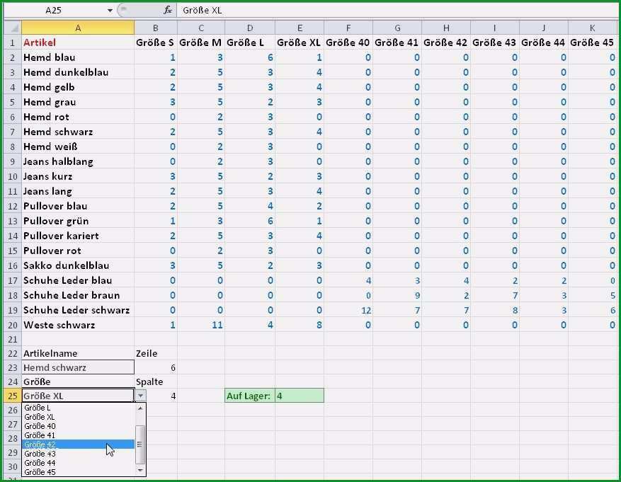 10 lagerbestand excel vorlage