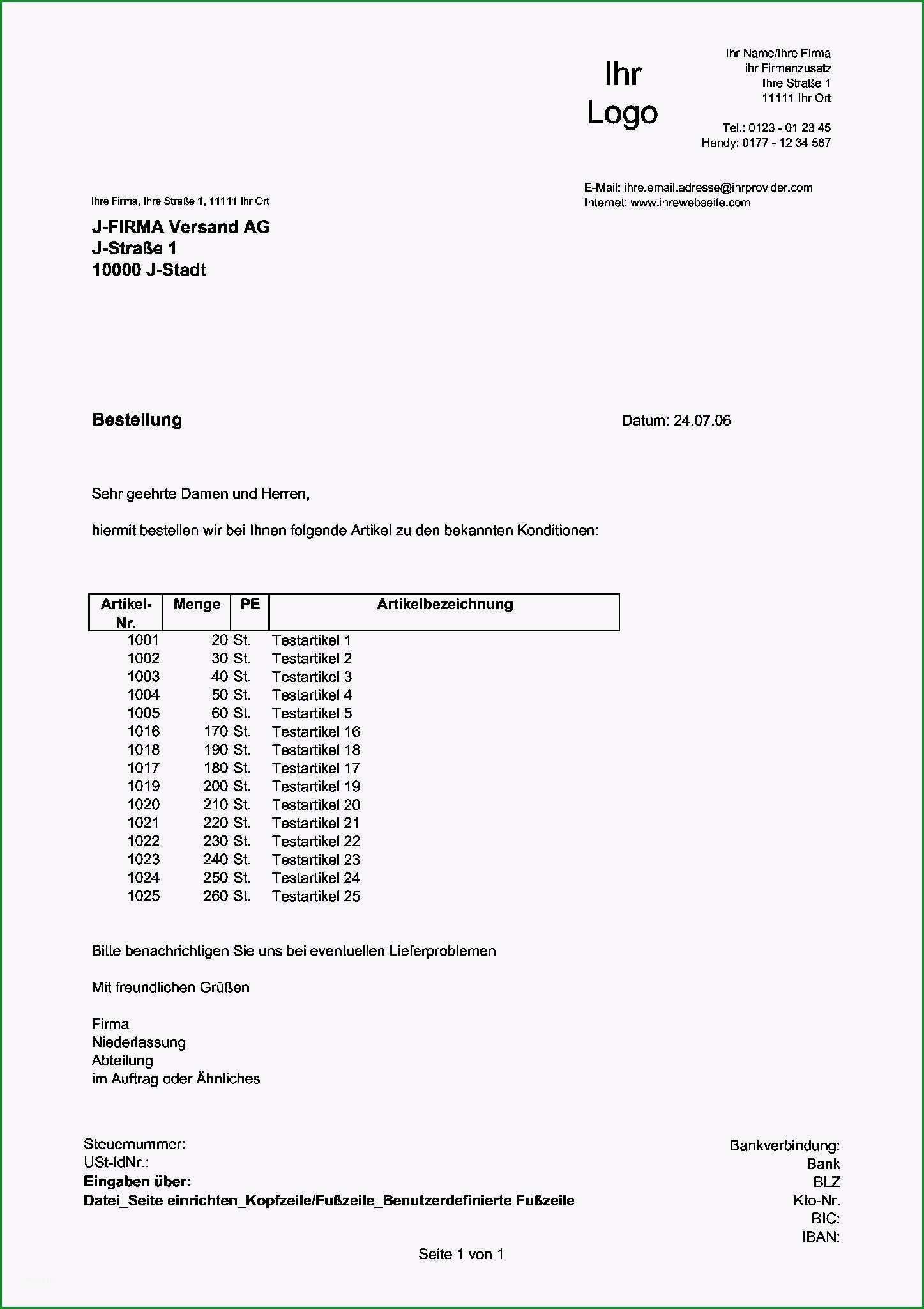 17 kostenvoranschlag vorlage kostenlos