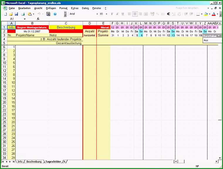 projektzeitplan excel vorlage yhbkpw