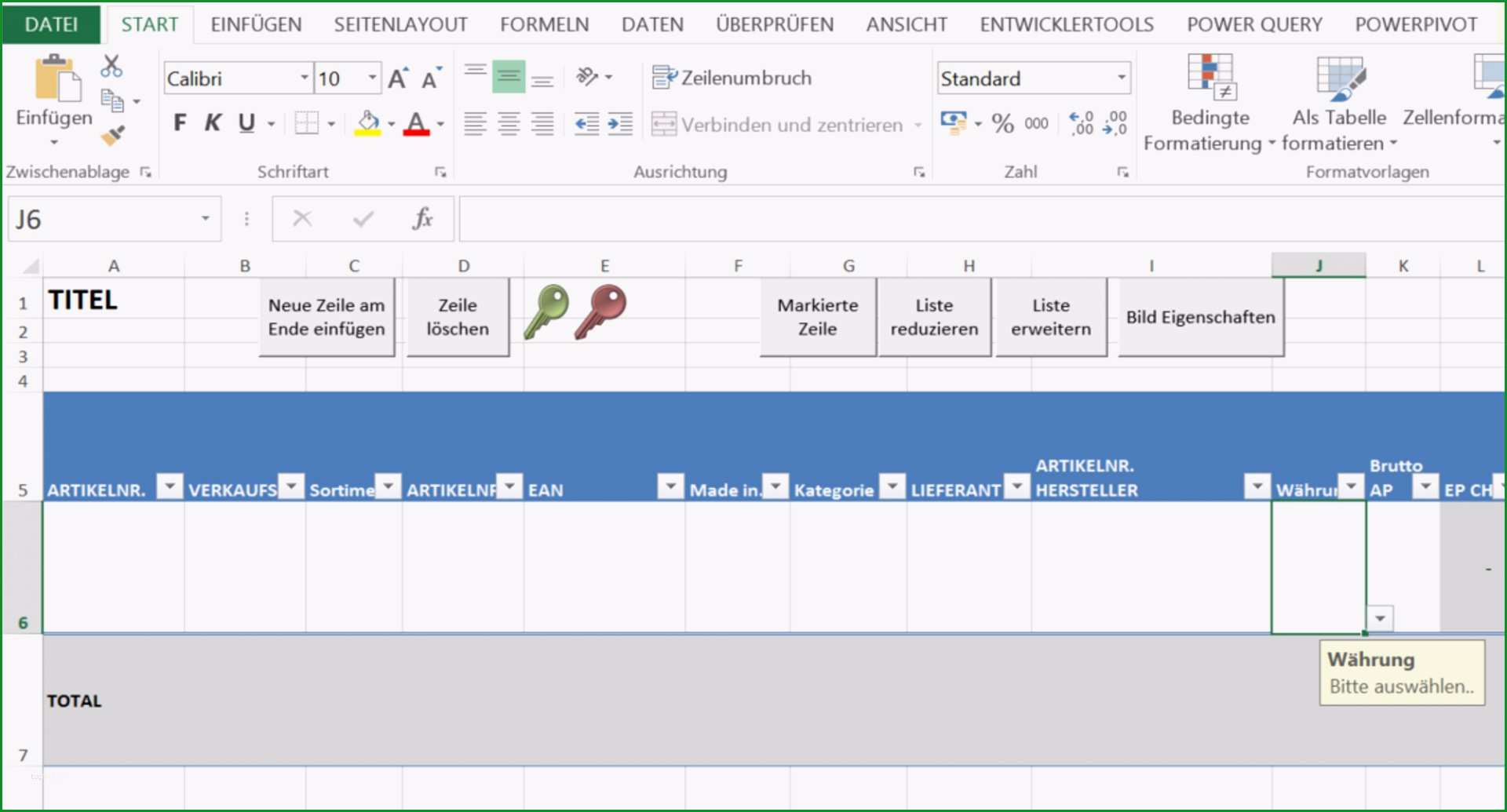 zahlerstande excel vorlage