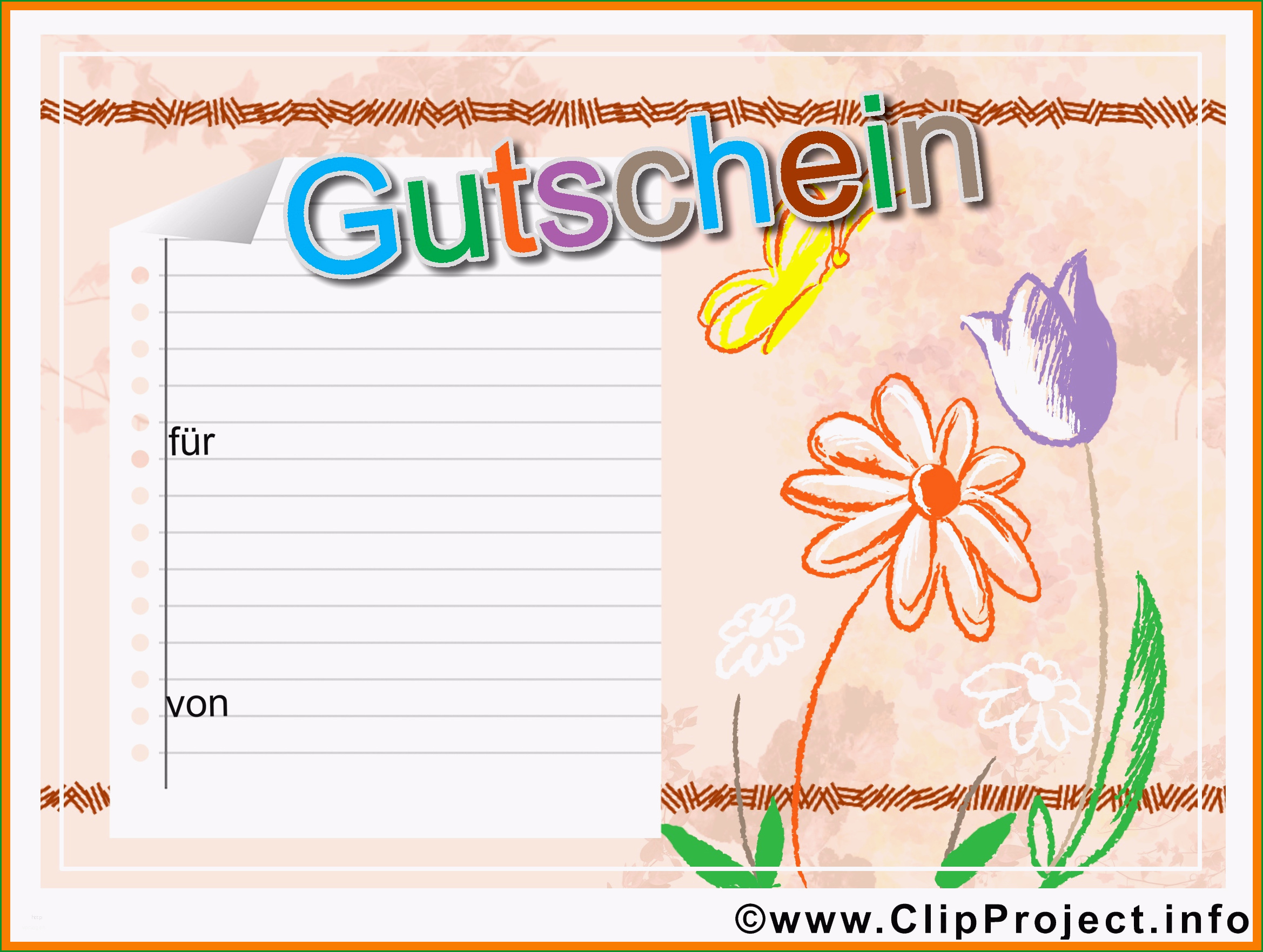 Bemerkenswert 7 Gutschein Vorlagen Word Kostenlos