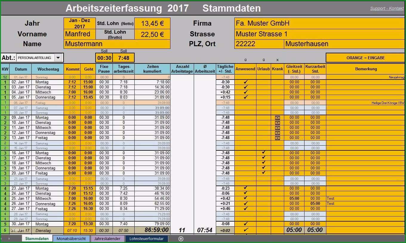 arbeitszeiterfassung vorlage erstaunlich excel zeiterfassung formel durchgehend excel zeiterfassung