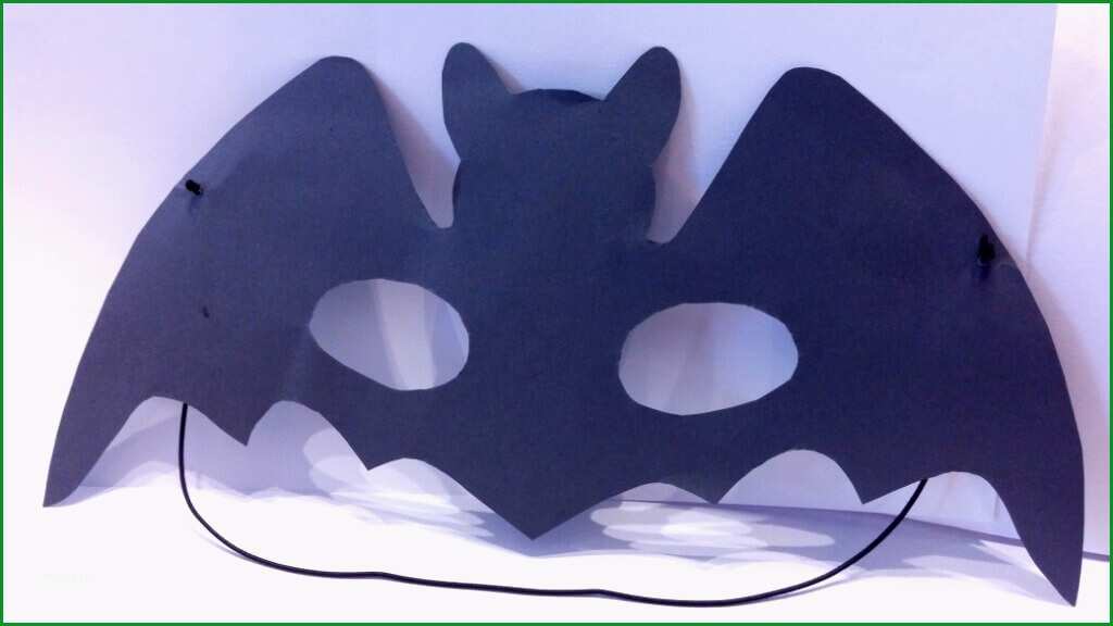 Bemerkenswert Batman Maske Basteln Vorlage