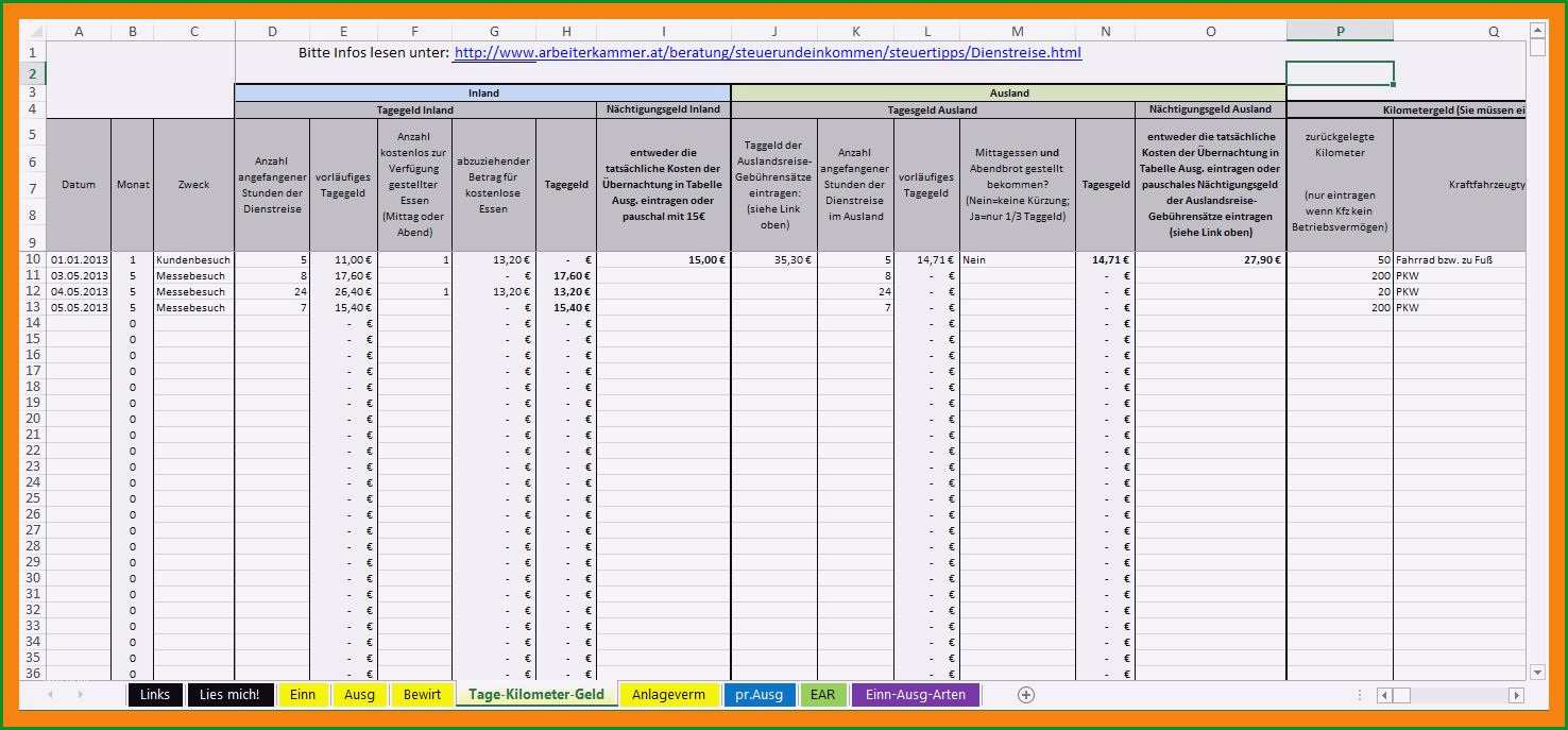 bestandsliste excel vorlage