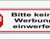 Bemerkenswert Bitte Keine Werbung Einwerfen Briefkasten Schild 70x20 Mm