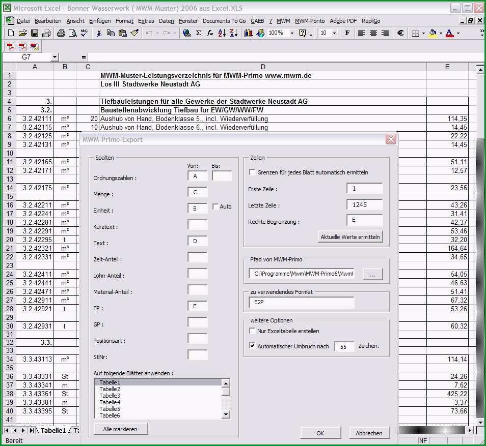 datenbank mit excel erstellen vorlage