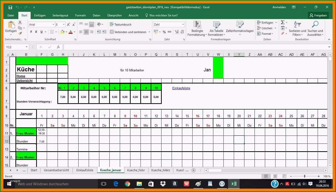 22 Phänomenal Einsatzplanung Excel Vorlage Sie Kennen Müssen