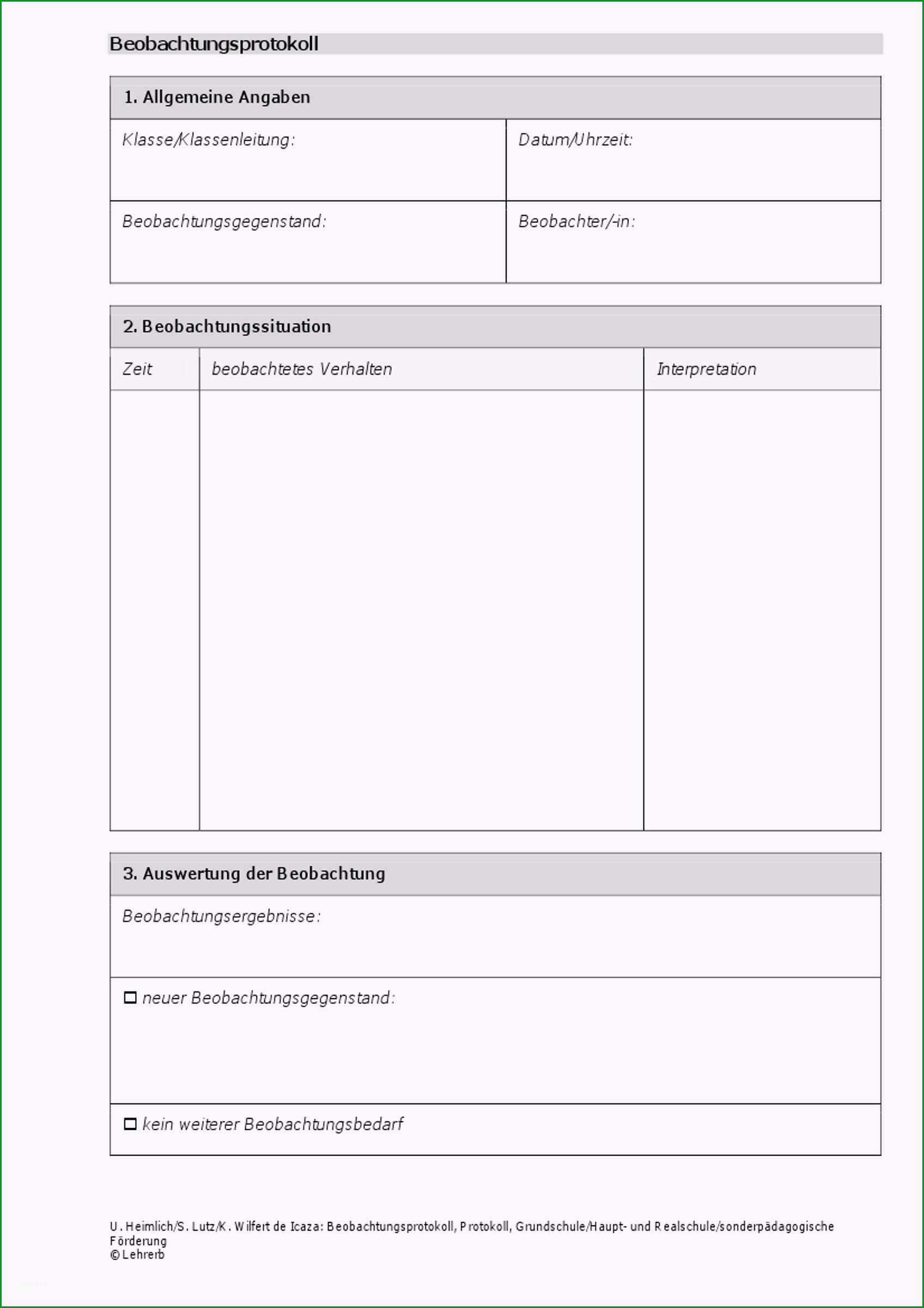 gesprachsprotokoll vorlage word angenehm arbeitshilfen · grundschule · lehrerburo