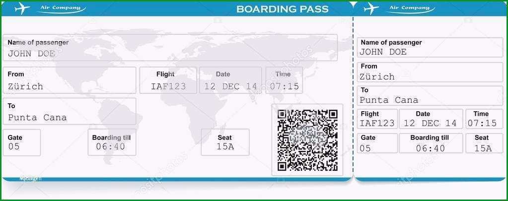 gutschein flugticket vorlage fabelhaft muster der fluggesellschaft boarding pass ticket