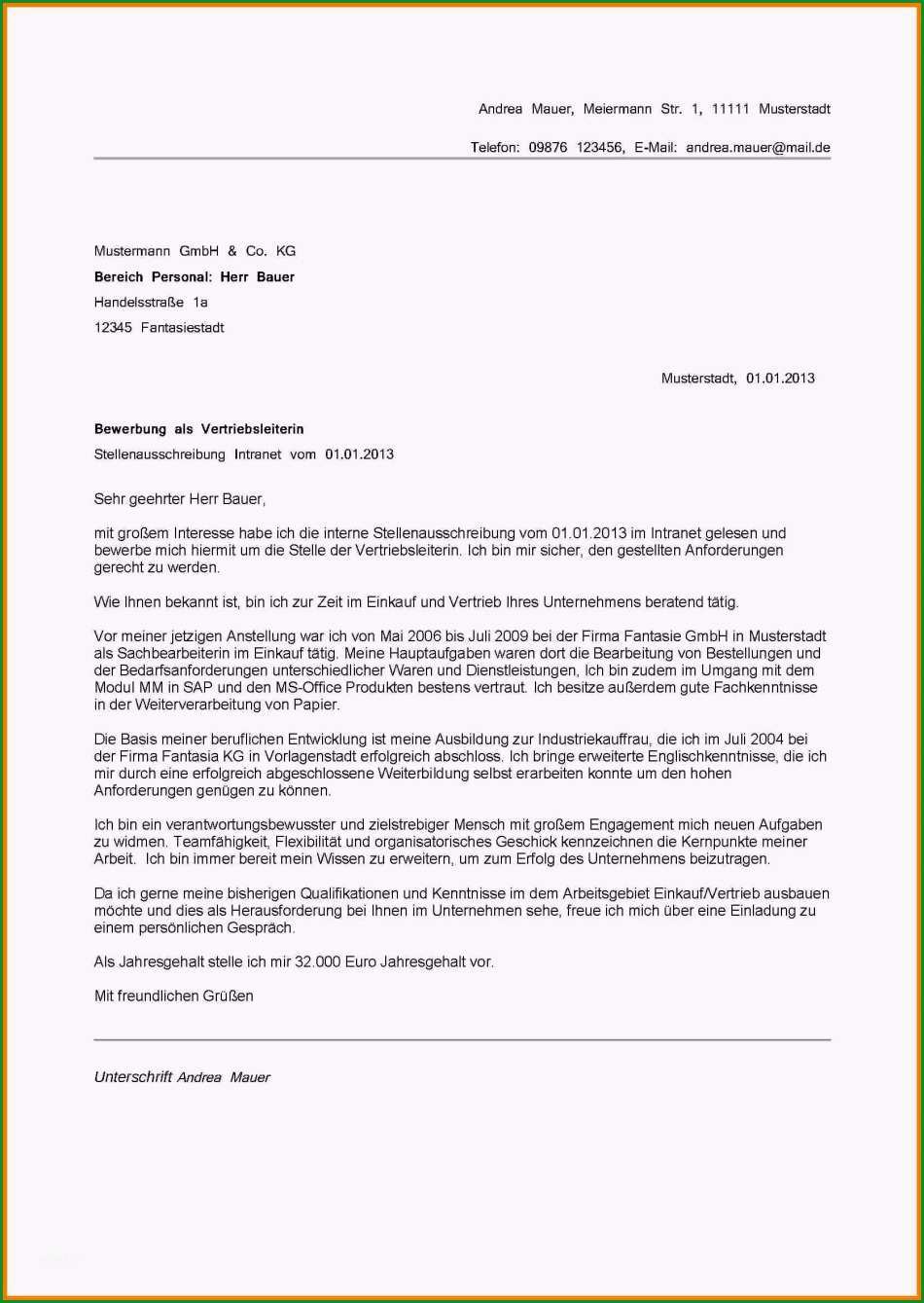 hervorragend initiativbewerbung anschreiben muster buchhaltung 5