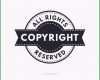Bemerkenswert Moderne Copyright Symbol Vorlage