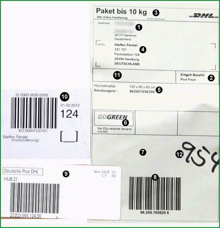 paketaufkleber deutsche post beschreibung briefmarken selber drucken genial absender adressat anschreiben 2018