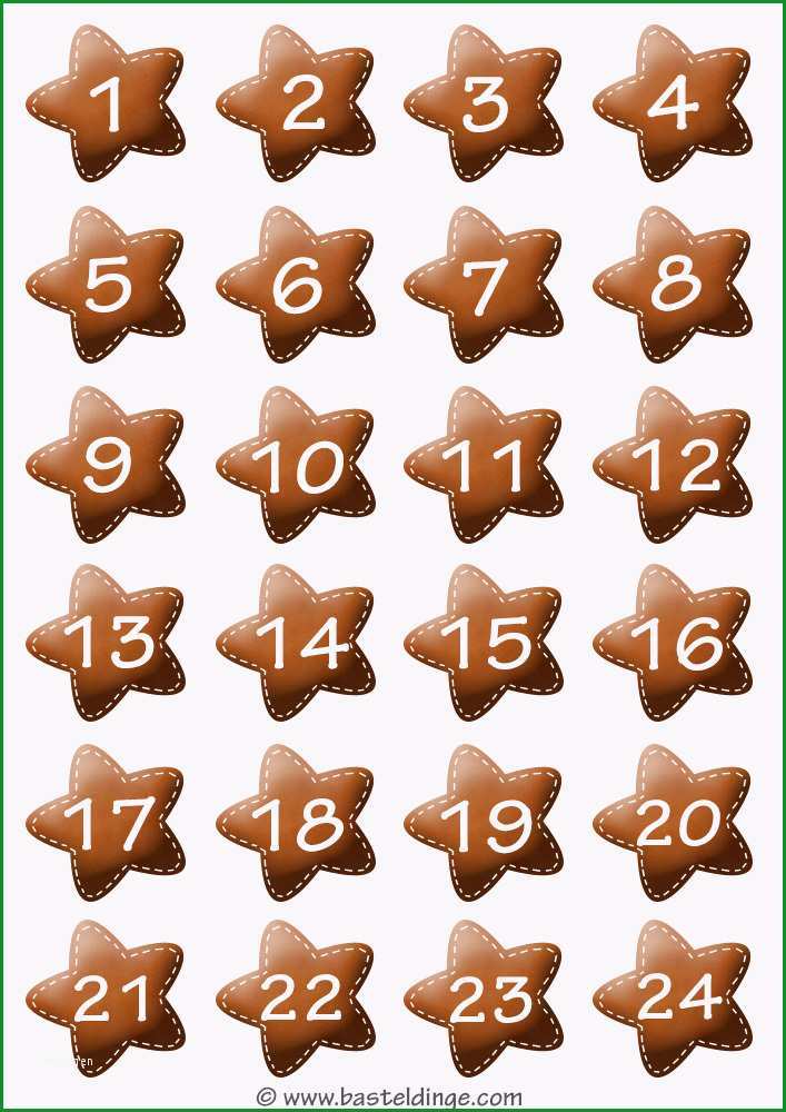 weihnachtsmotive adventskalender zahlen zum ausdrucken