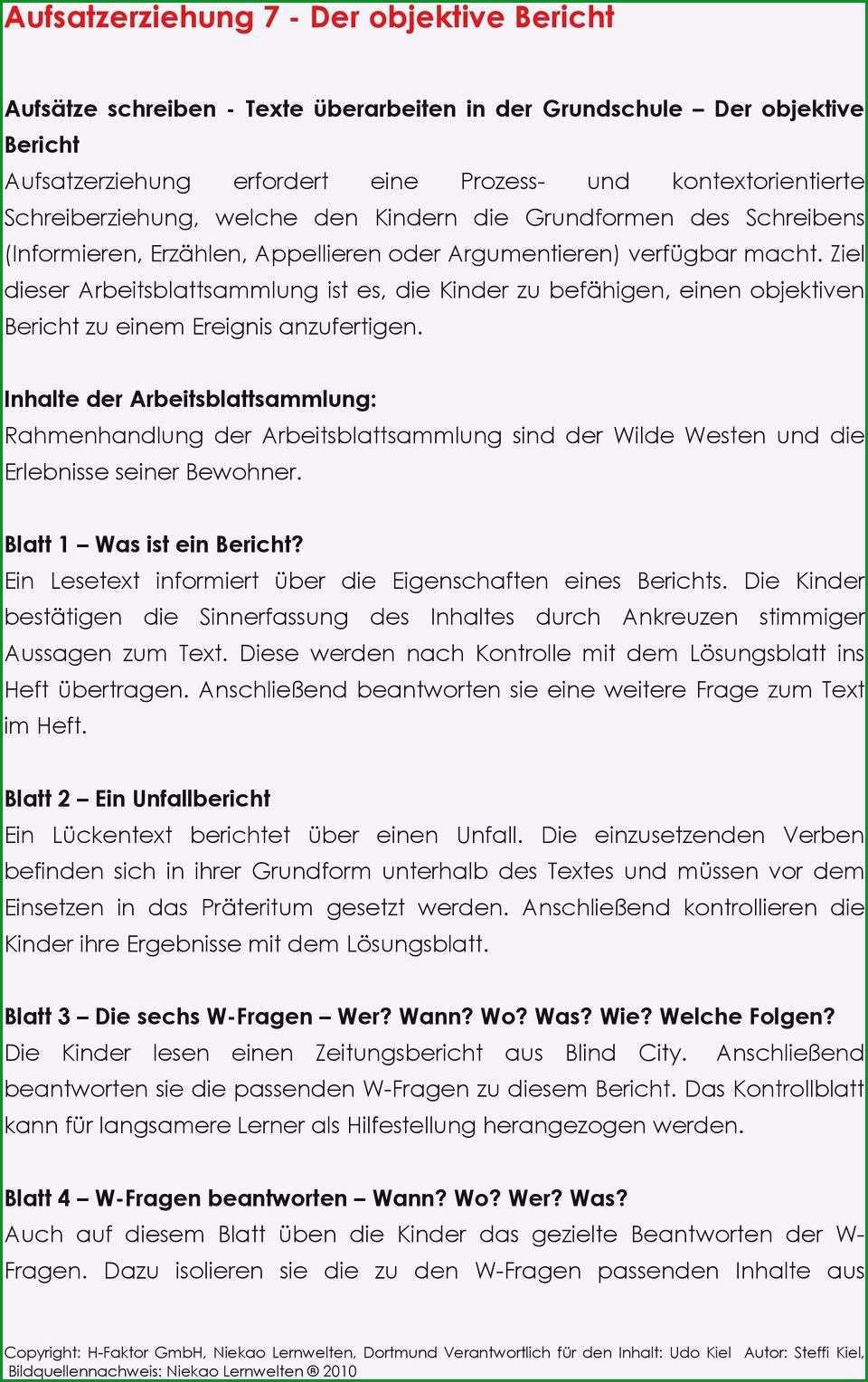 zeitungsbericht vorlage