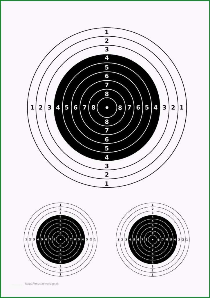 zielscheibe vorlage