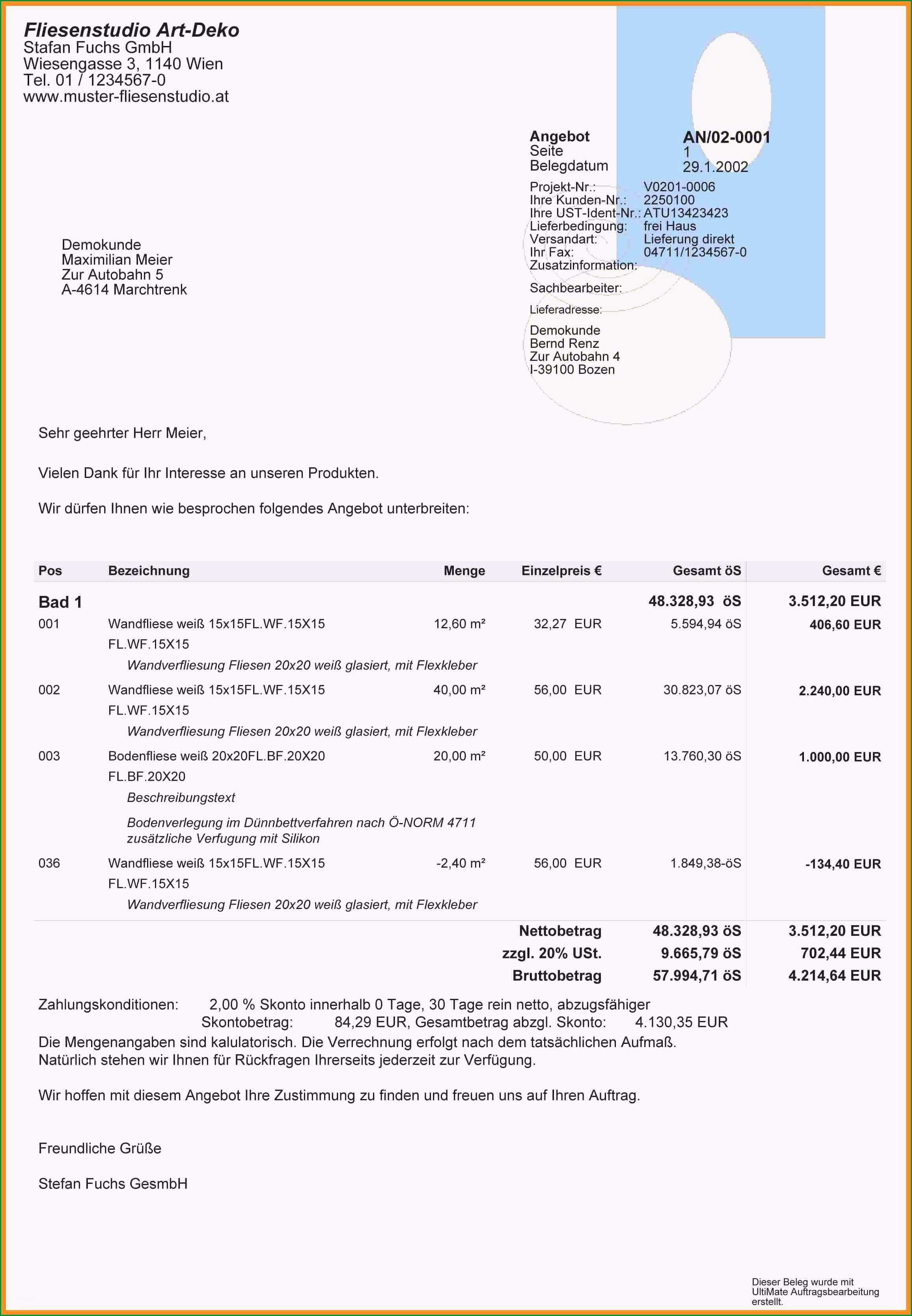 10 kostenplan vorlage