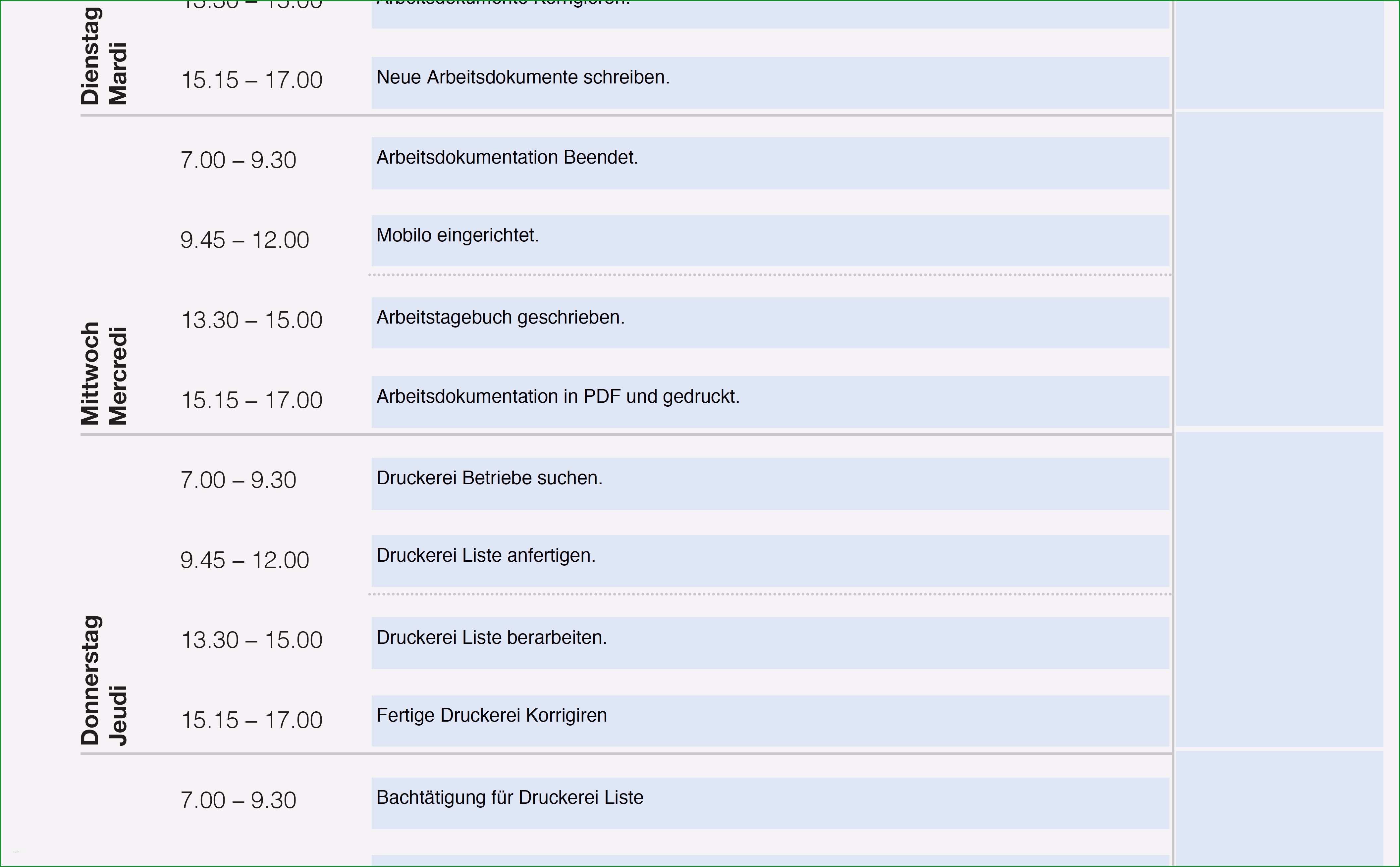 15 tagesbericht praktikum vorlage zum ausdrucken