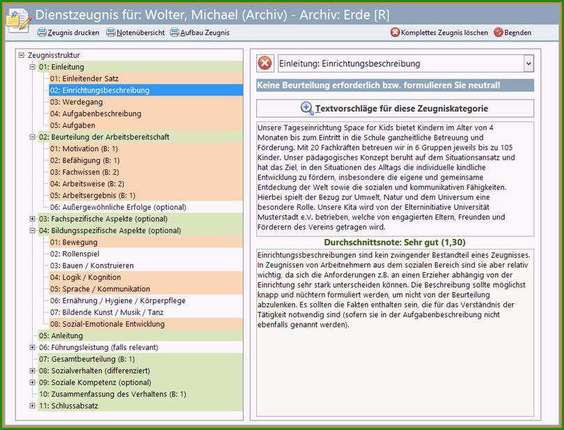 17 beurteilung erzieherin vorlage