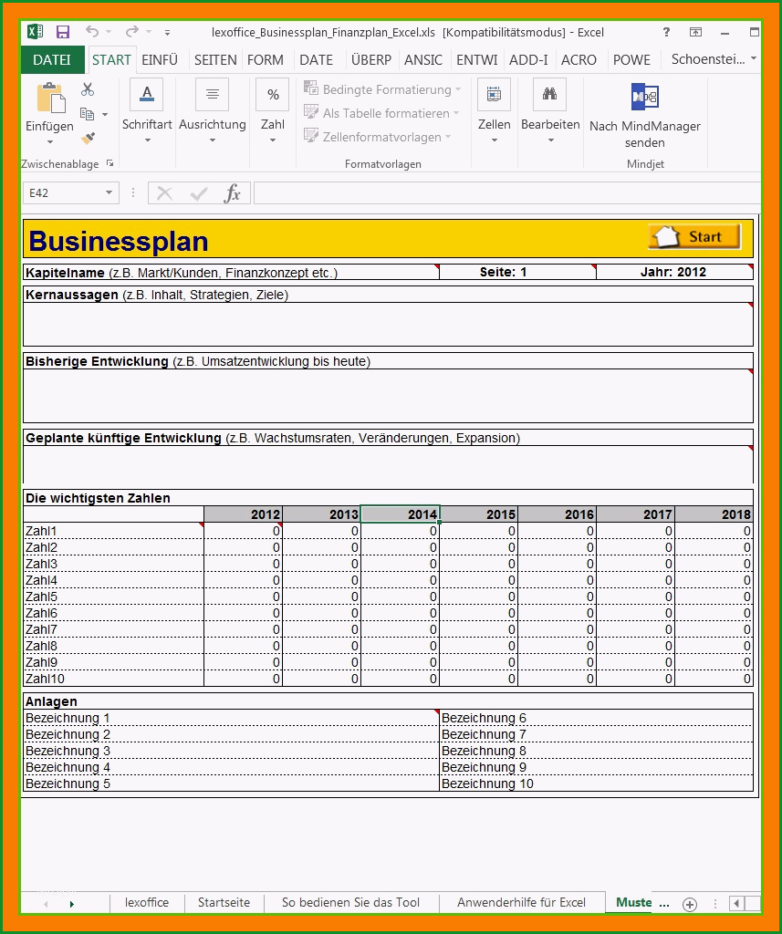 7 businessplan muster kostenlos pdf