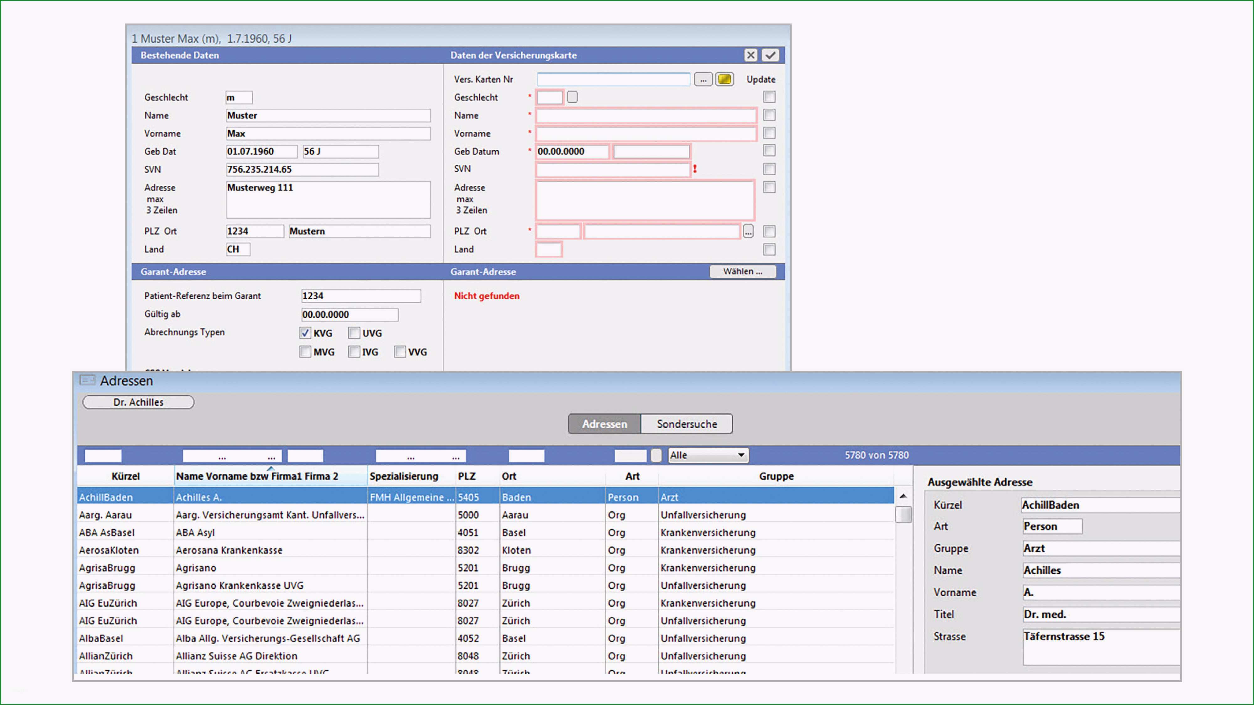 adressverwaltung excel