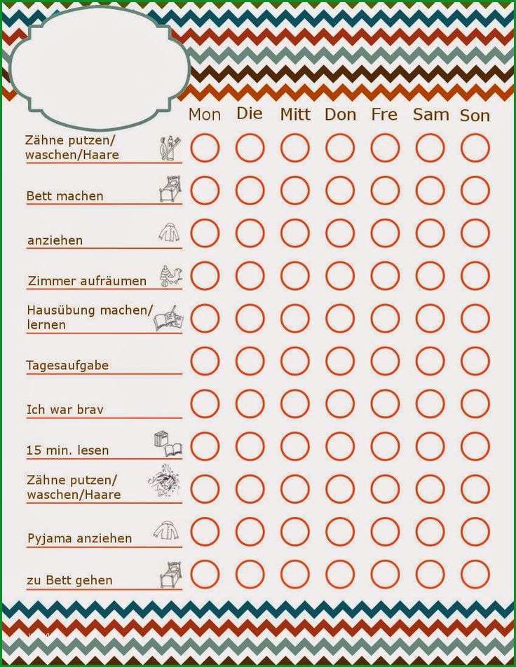 belohnungstafel vorlage ausdrucken