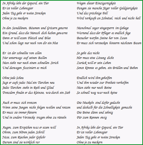biografie vorlage