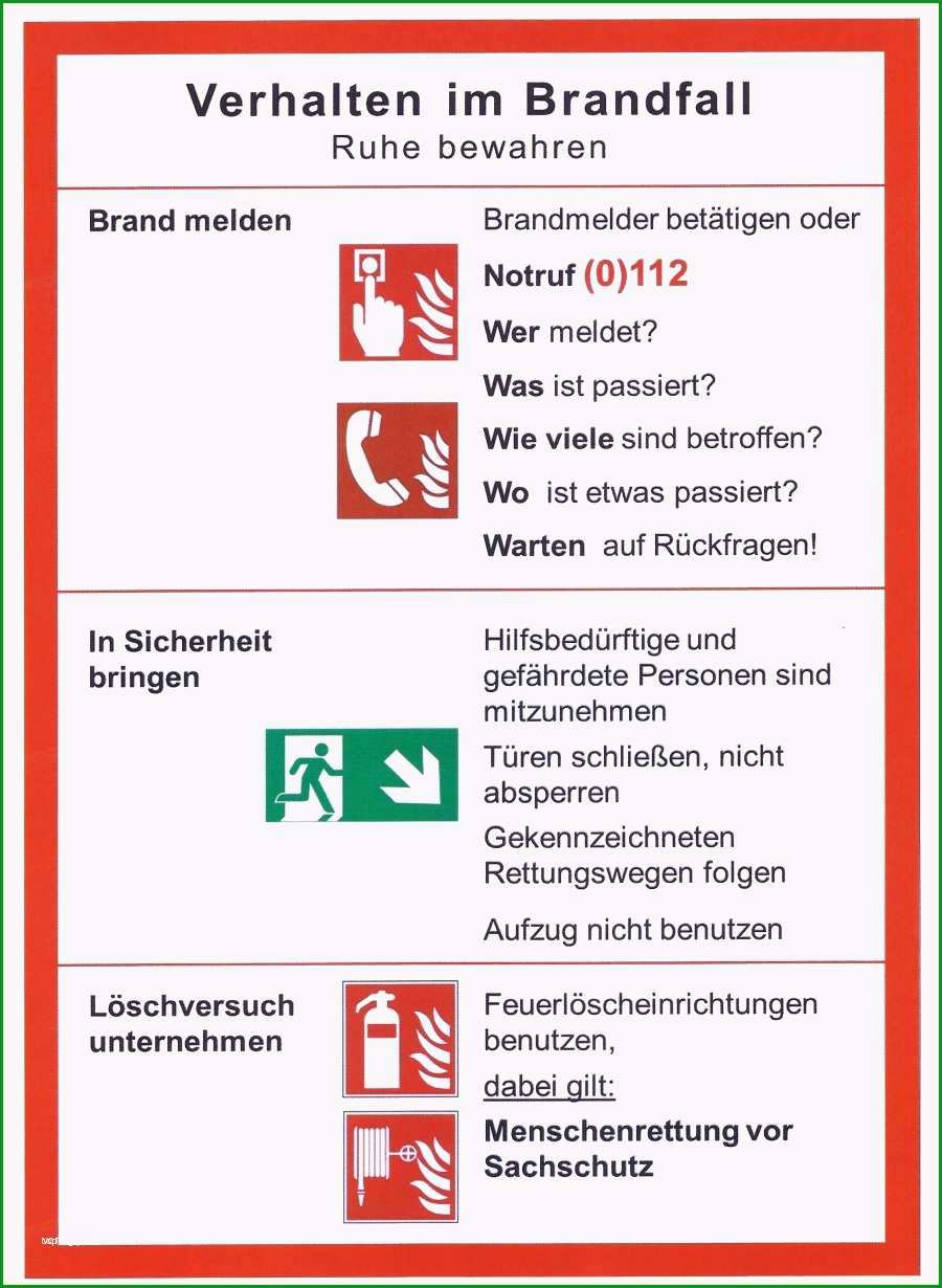 brandschutzordnung teil b vorlage word