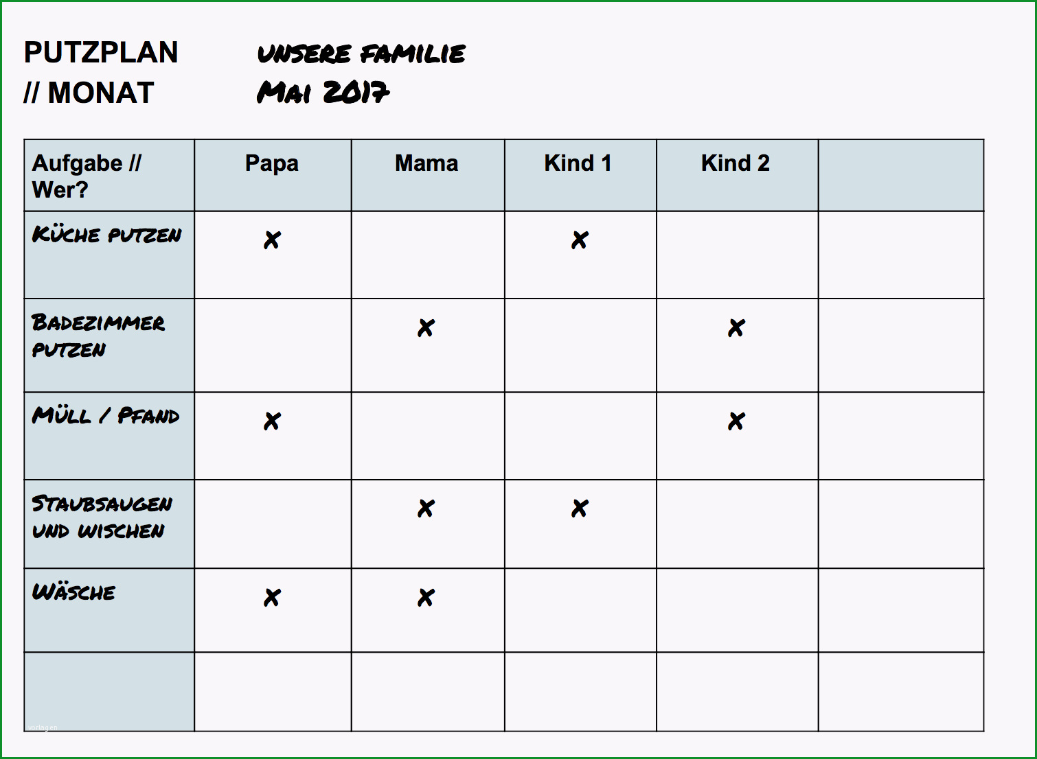 putzplan