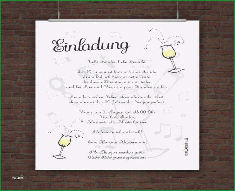 inspirierend einladung jubilaumsfeier text design