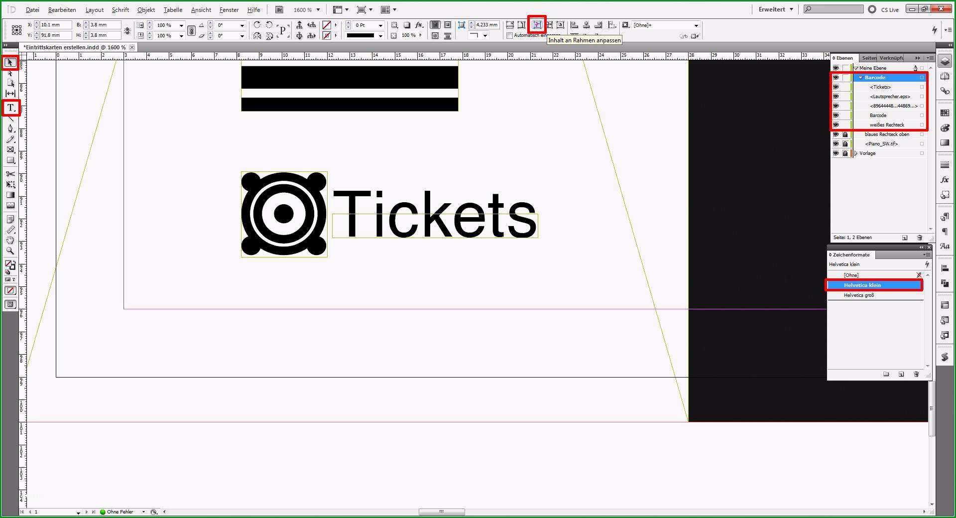 eintrittskarten selber machen vorlage echt indesigntutorial eintrittskarten erstellen saxoprint