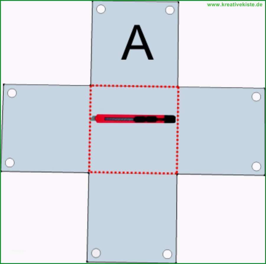 fall down box bastelanleitung vorlage