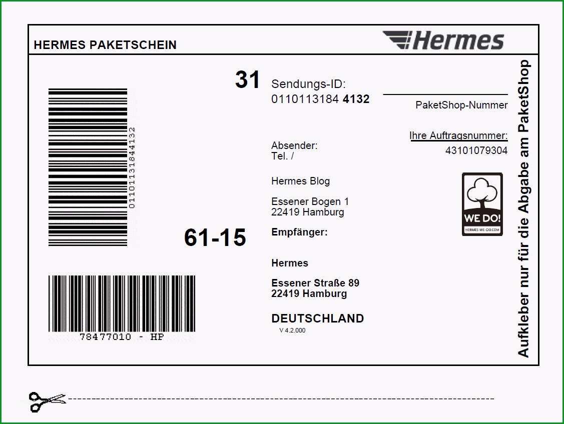 hermes paketverfolgung