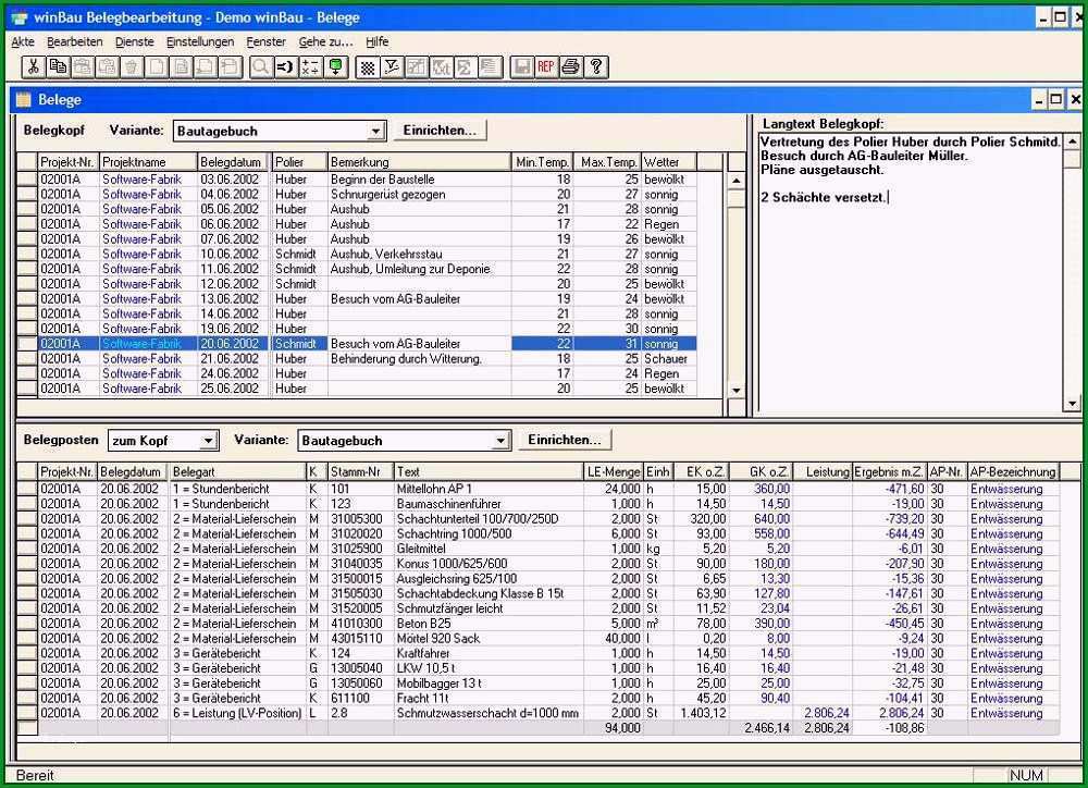 bau tagesbericht vorlage excel