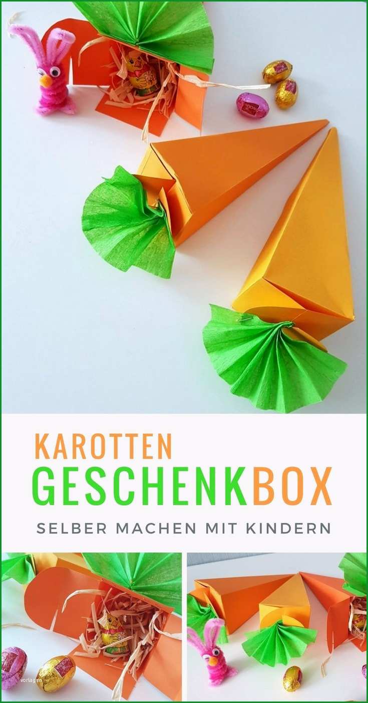 geschenkverpackung ostern basteln