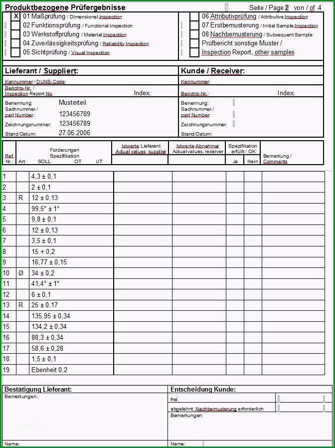 lastenheft vorlage excel