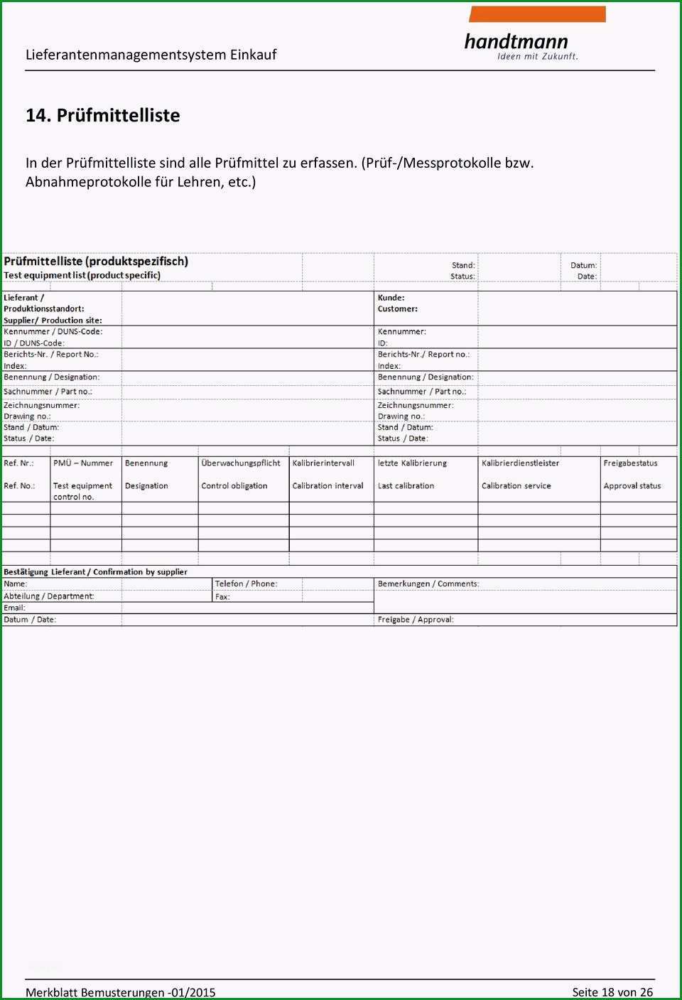 Merkblatt bemusterungen