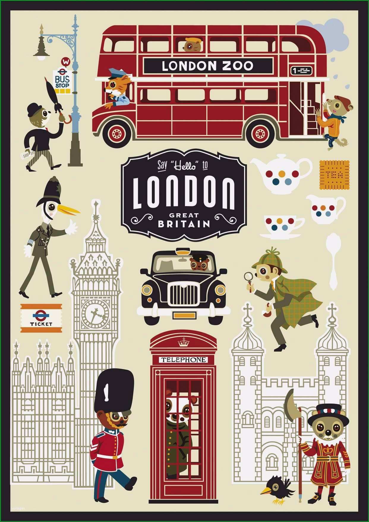 plakat gestalten schule vorlage elegant london plakat fur kinder apfel zet pinterest