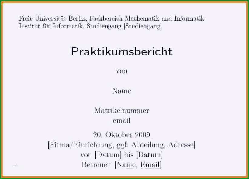 praktikumsbericht deckblatt vorlage das beste von 17 praktikum deckblatt vorlage word