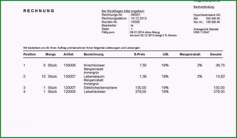 Beste Privatperson Rechnung Schreiben Vorlage – Rechinv