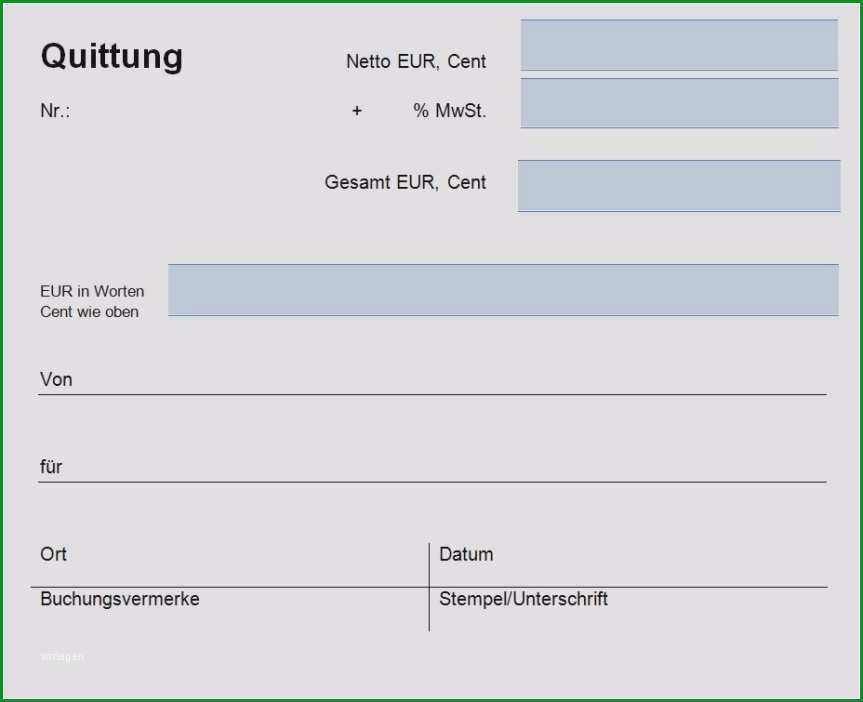 quittung ohne mwst vorlage gut quittungsvorlage schweiz zum gratis muster