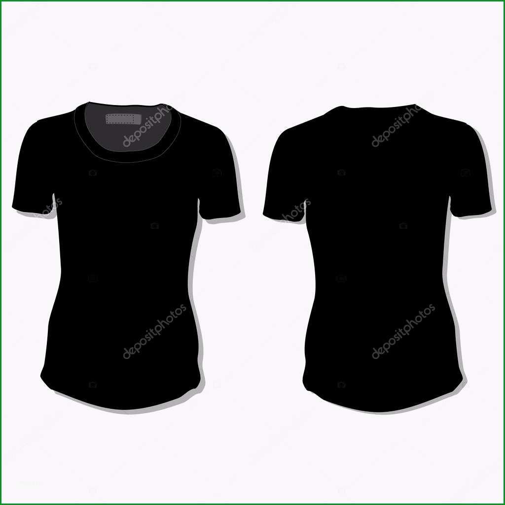 stock illustration black t shirt