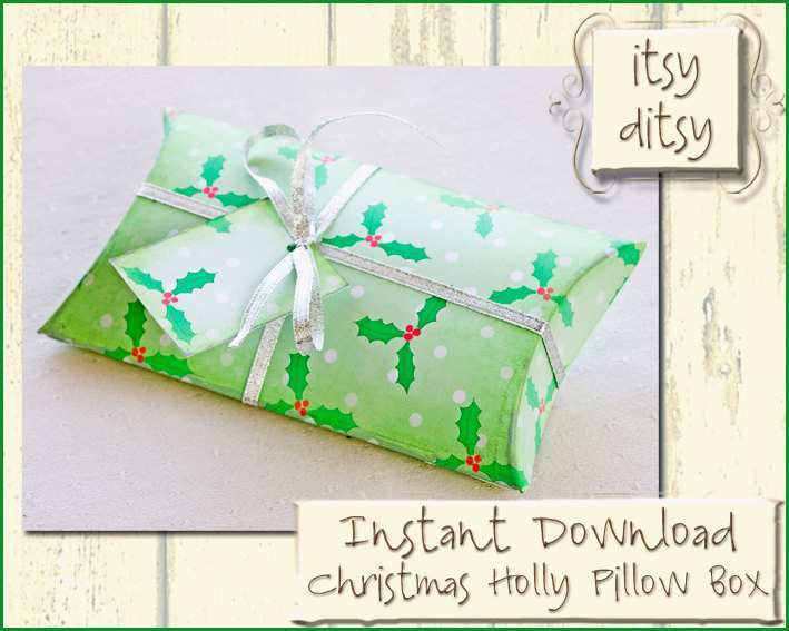 weihnachten geschenk box vorlage diy