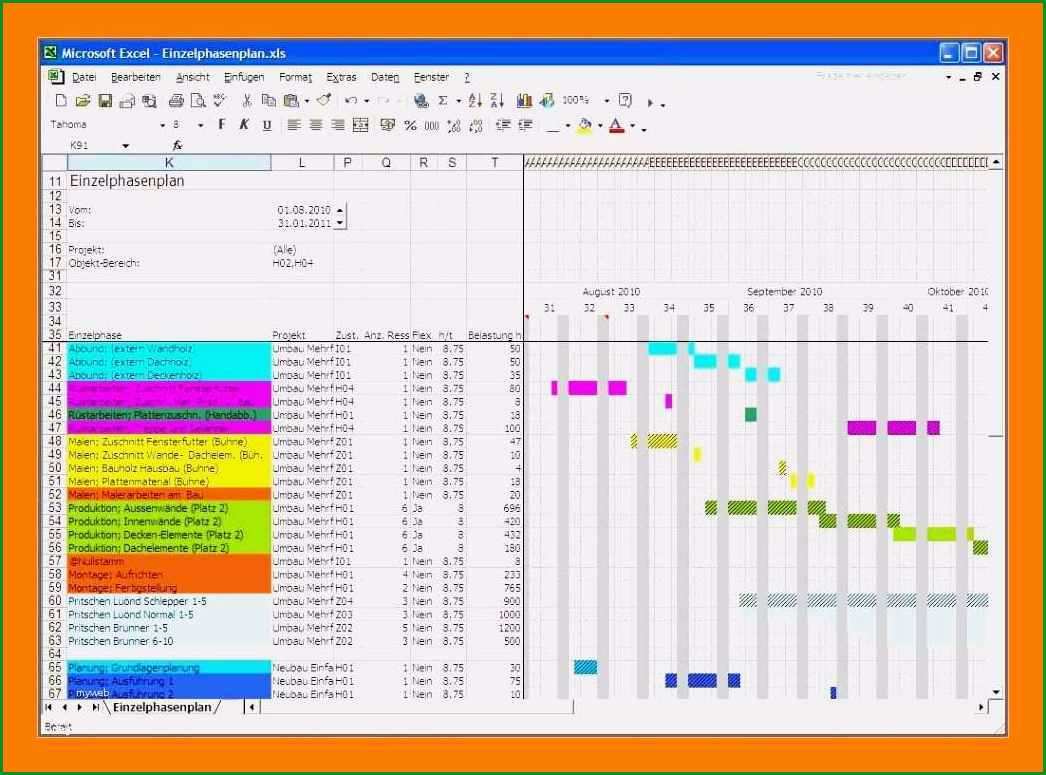 13 ressourcenplanung excel vorlage