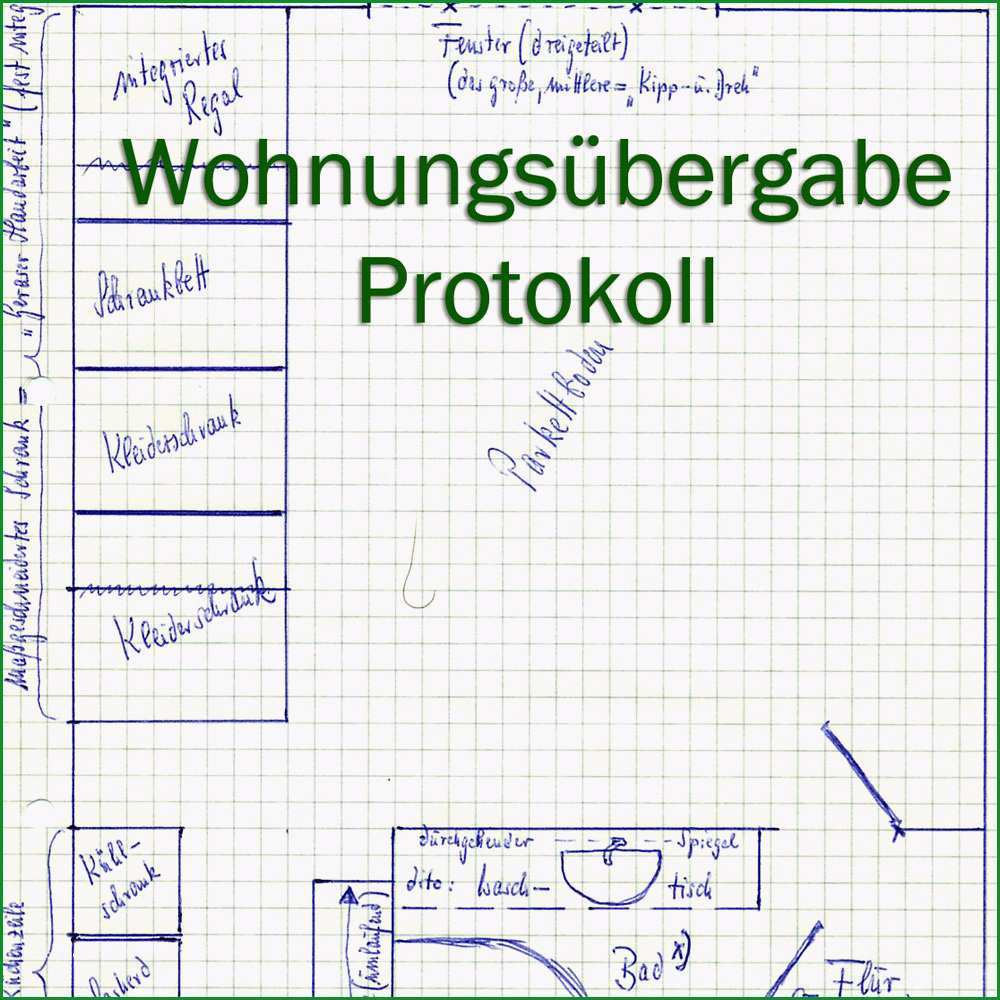 17 wohnungsubergabeprotokoll vorlage