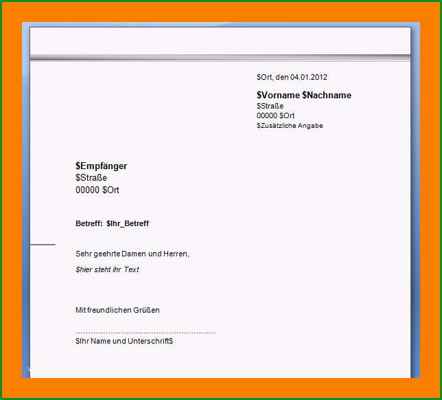 8 9 briefkopf vorlagen se chercherbriefkopf vorlage word