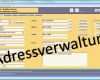 Einzahl Adressverwaltung • Crm software Genial Einfach Crm