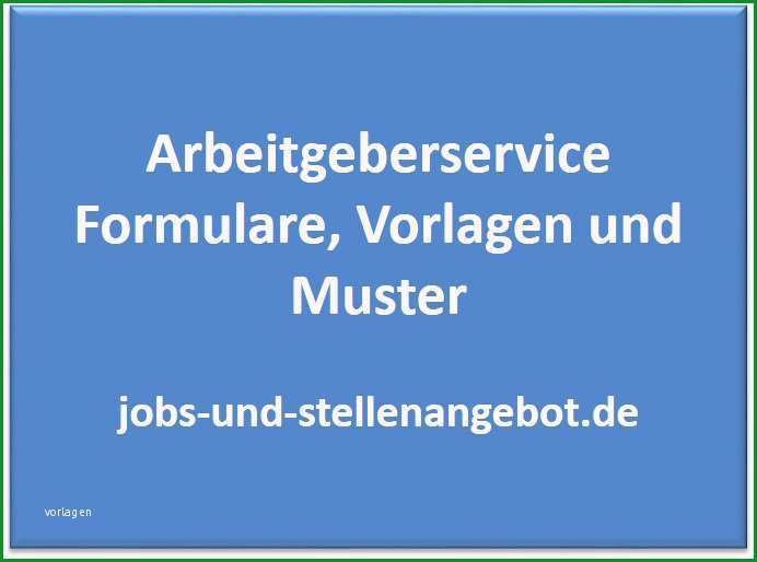 arbeitgeberservice