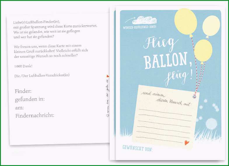 product info info=p996 ballonflugkarten fuer hochzeit geburtstag taufe als hochzeitsspiel oder partyspiel flieg ballon flieg blau 25 100 ballonkarten