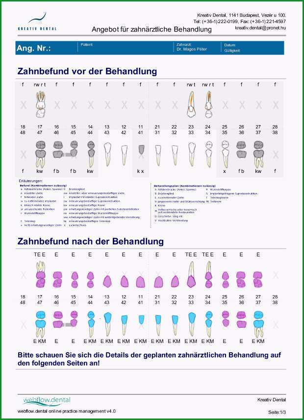 heil und kostenplan