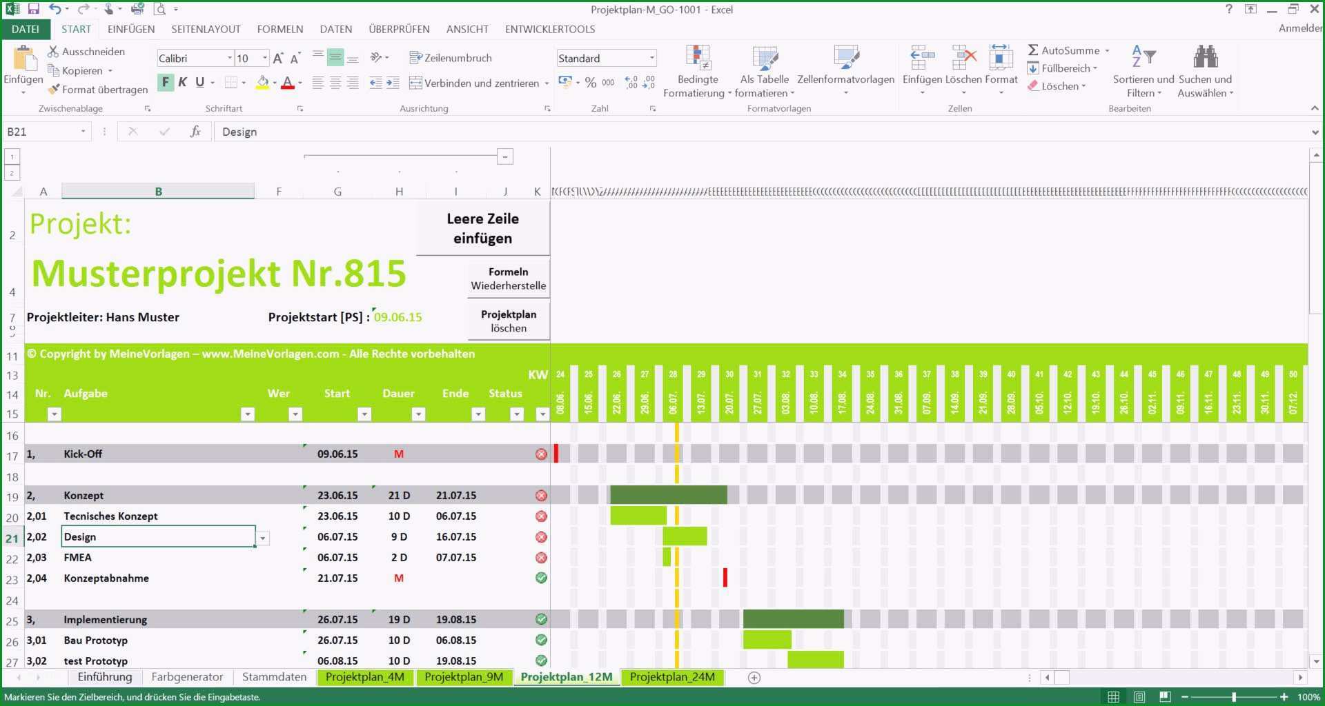 aufgabenliste excel vorlage